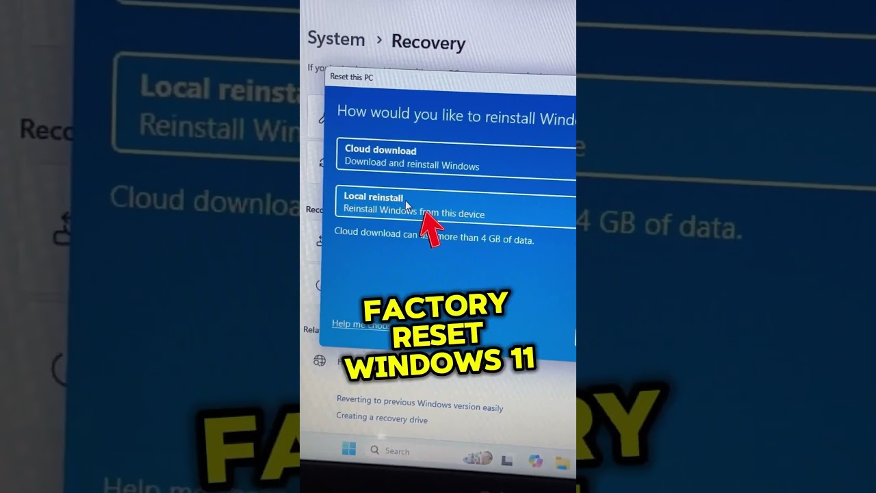 Reset Windows 11 Laptop in 2025: Step-by-Step Guide