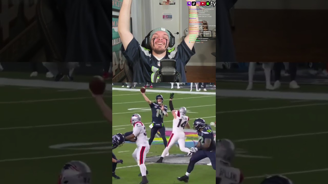 WE FINALLY GOT A TD SCORED IN SUPER BOWL #nfl #nfltrending #nflviral #nflfootball #seahawks