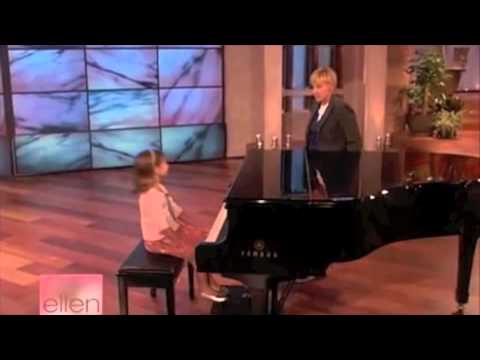 Emily Bear - Piano Prodigy - Age 6 - edited 1st appearance on Ellen Show