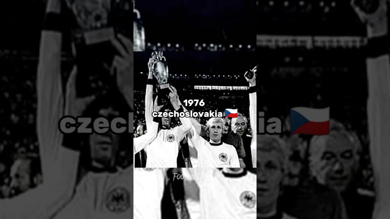 UEFA Euro Winners List (1960-2020) 🏆