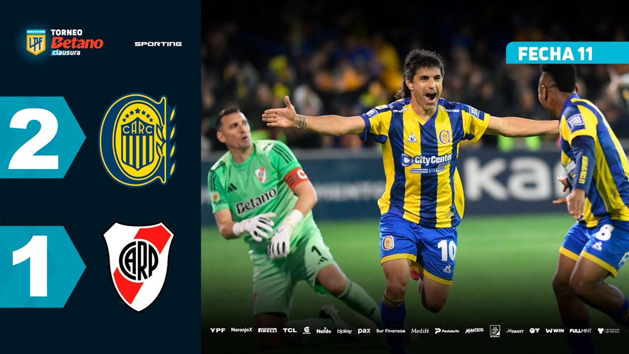 Rosario Central Defeats River 2-1 in Exciting Clausura Match ⚽