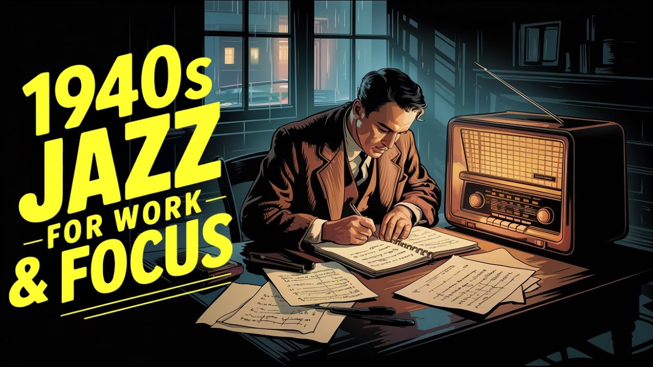 1940s Jazz for Focus & Calm 🎶