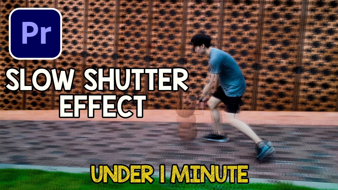 Create Slow Shutter Effect in Premiere Pro 📹