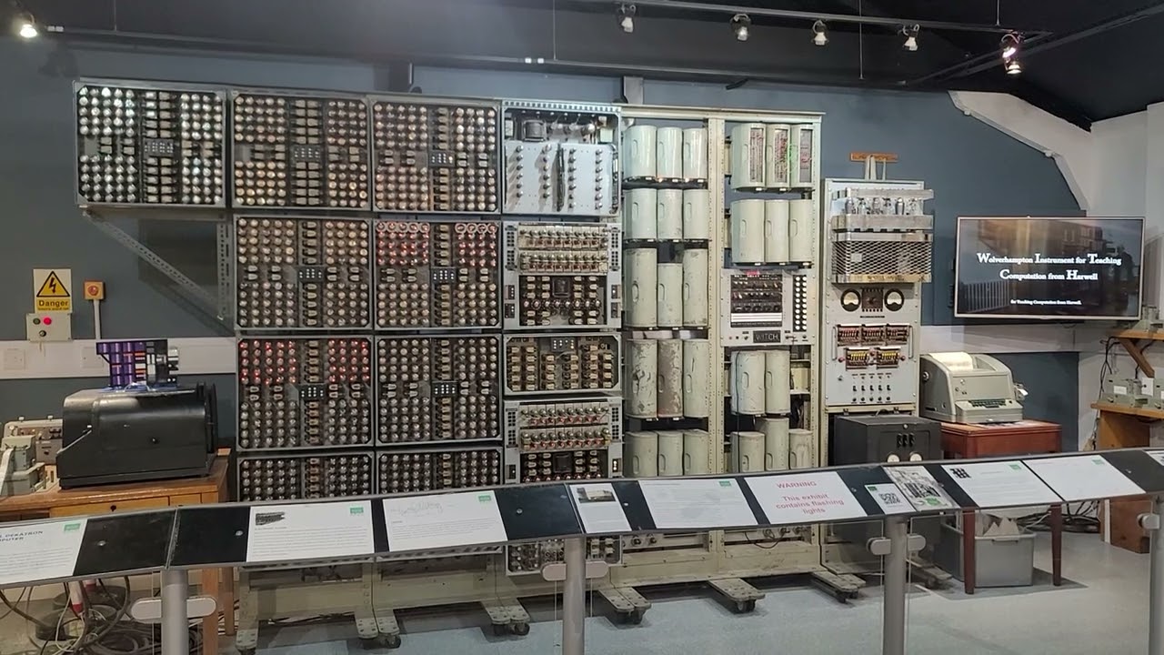 Harwell Dekatron Computer at TNMOC - Dec 1, 2024