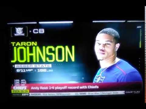 Bills Pick Taron Johnson 121st Overall 🏈