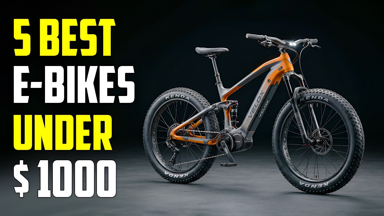 Top 5 Best Electric Bikes Under $1000 in 2026
