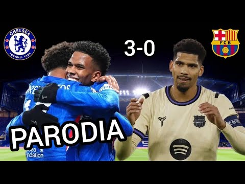 Chelsea 3-0 Barcelona Parody 🎶 Champions 2025/26