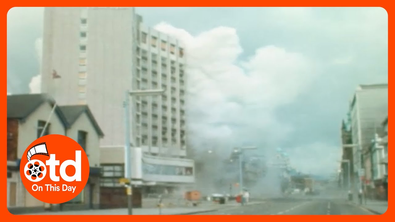 1972: 1972 IRA Hotel Bomb Attack Caught on Camera
