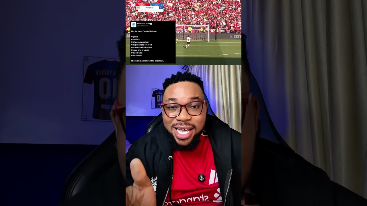 Mohamed Salah Misses Today's Match Against Crystal Palace ⚽