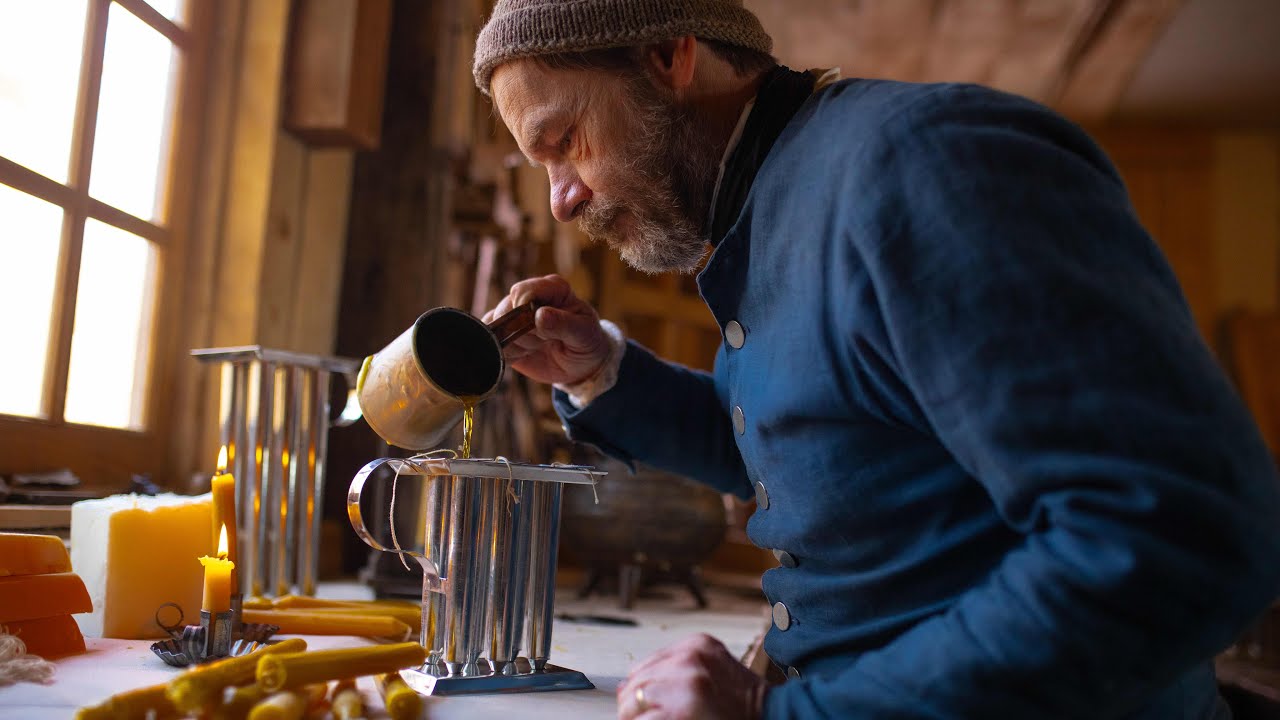 Making 18th Century Candles 🕯️