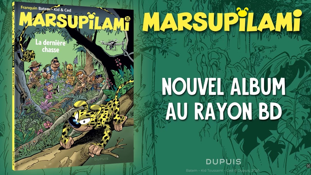 Marsupilami Tome 35 par Batem & Kid Toussaint 🐾