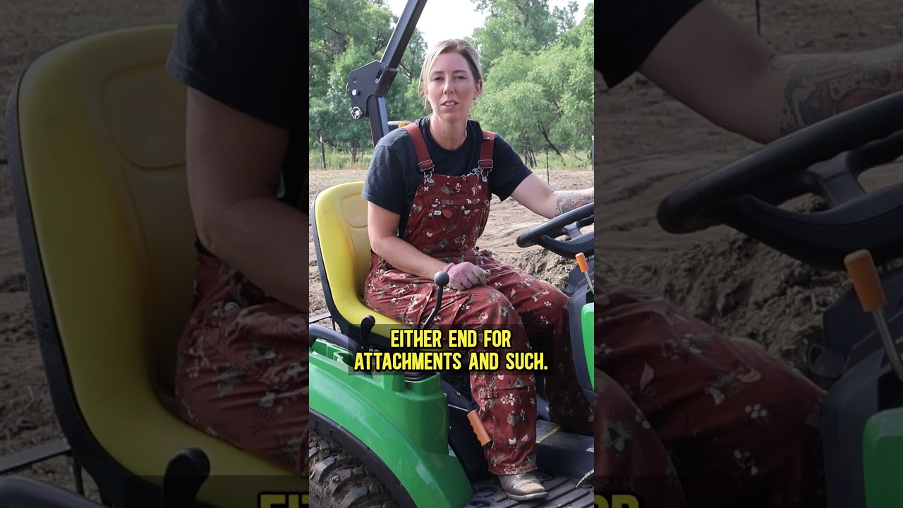 John Deere 1023E Sub-Compact Tractor #JohnDeere