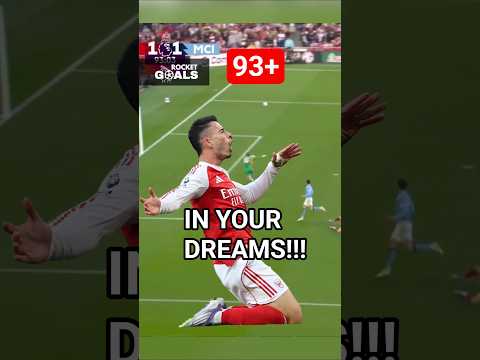 ARSENAL vs MAN CITY Highlights 1:1#footballshorts #premierleague