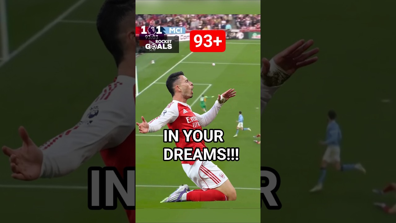 Thrilling Arsenal vs Man City 1:1 Draw – Premier League Highlights ⚽