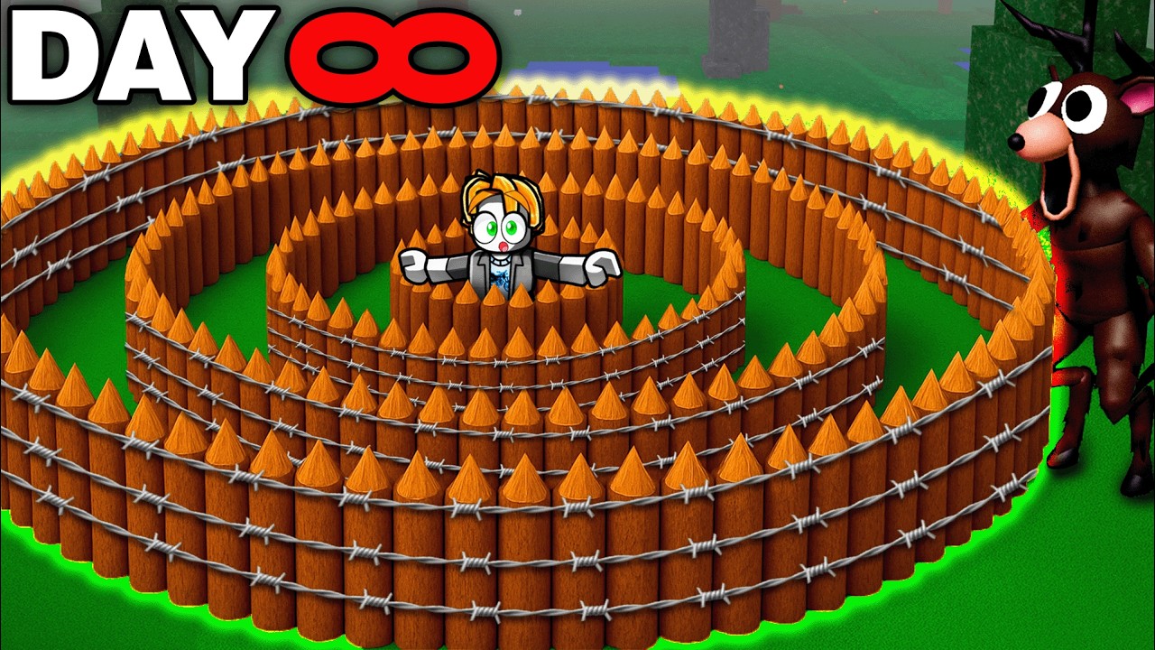 🚧 Building the Largest AFK Safe Base in 99 Nights in the Forest!