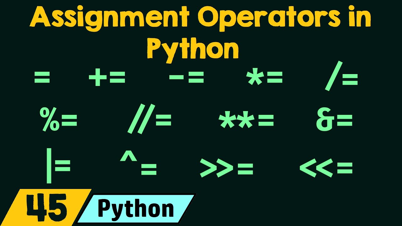 Master Python Assignment Operators: A Complete Guide 📝