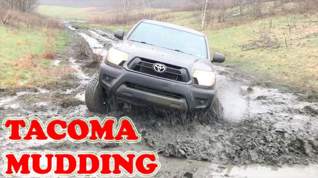 Toyota Tacoma SR5 4x4 Off-Road Mudding 🚙