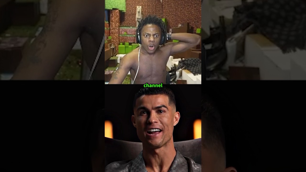 IShowSpeed Reacts to Ronaldo’s New YouTube Channel ⚽