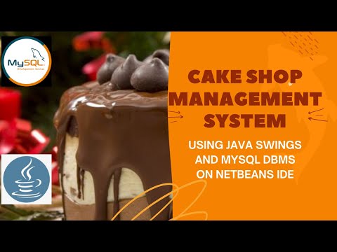 [Part#01]Create CAKE SHOP MANAGEMENT SYSTEM  using JAVA SWINGS and MYSQL DBMS| Tuitions Tonight