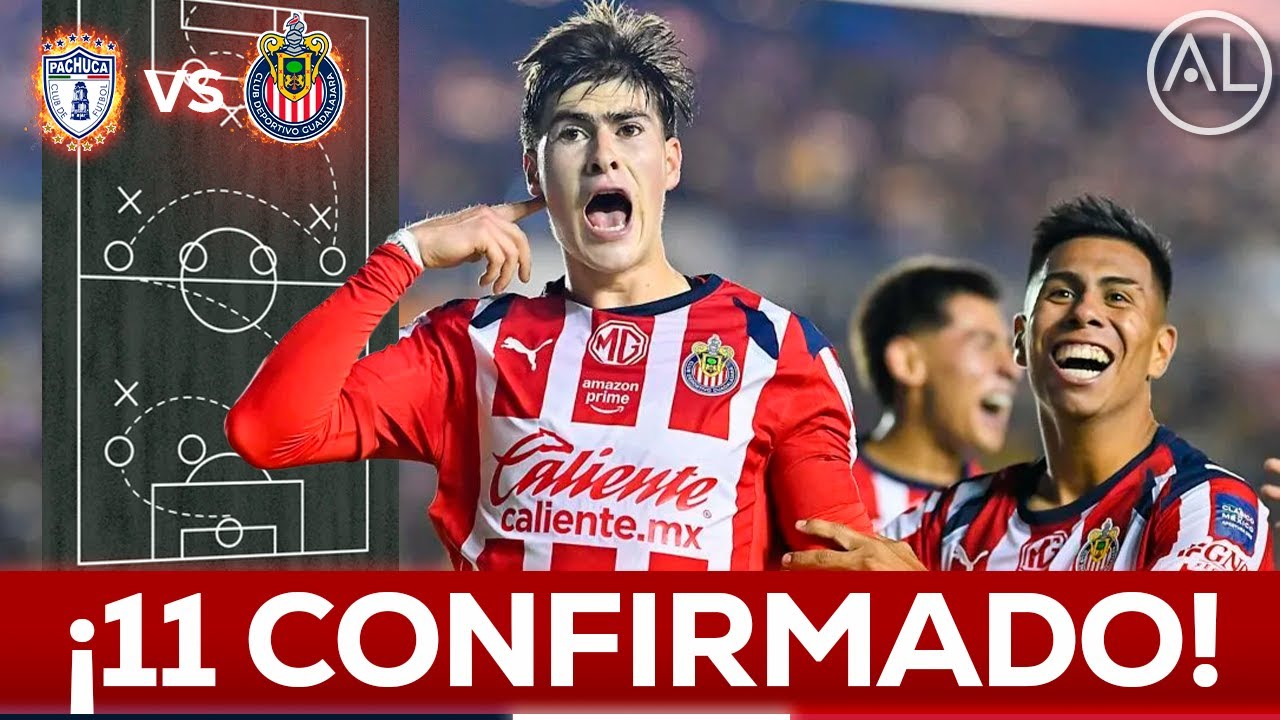 🔥 En Vivo: Alineaciones y Detalles del Partido Pachuca vs Chivas | Cómo Ver en Directo