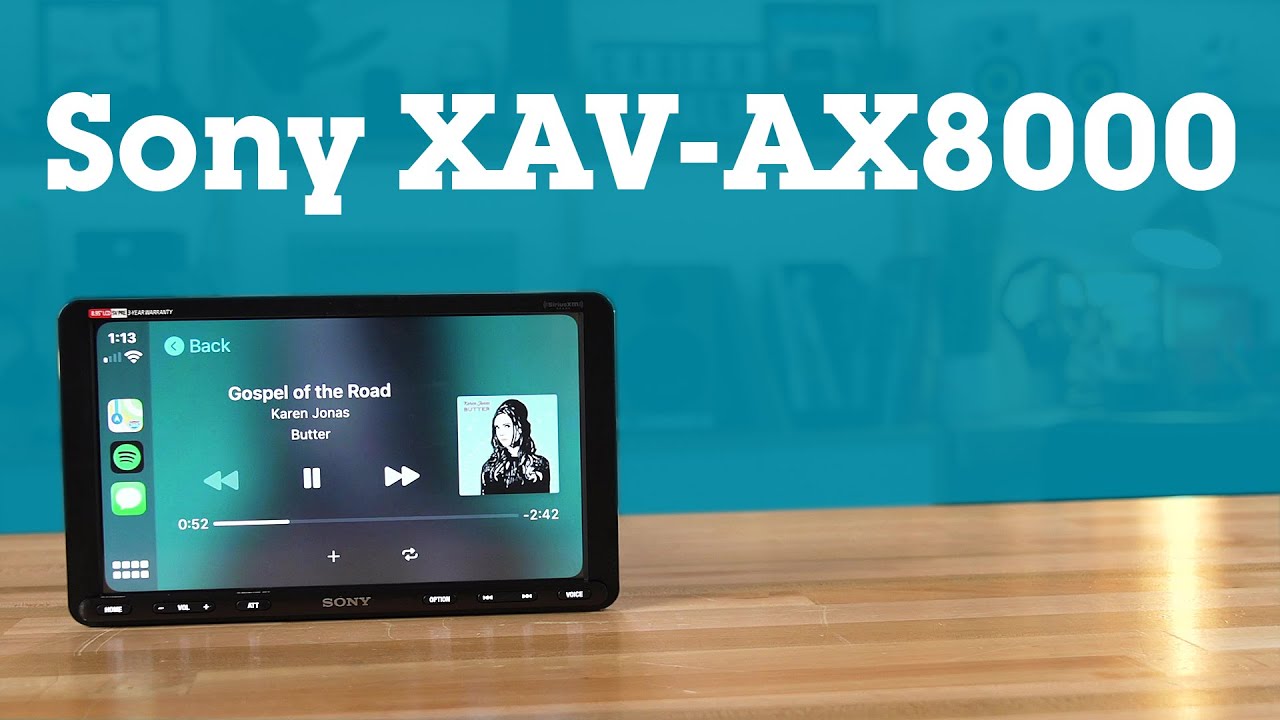 Sony XAV-AX8000 Floating Screen Media Receiver