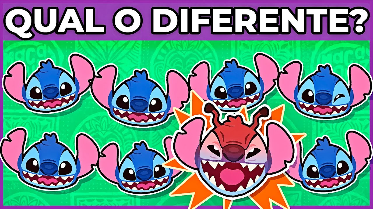 30 Desafios Lilo & Stitch: Apenas 3% Acertam Tudo! 🎉