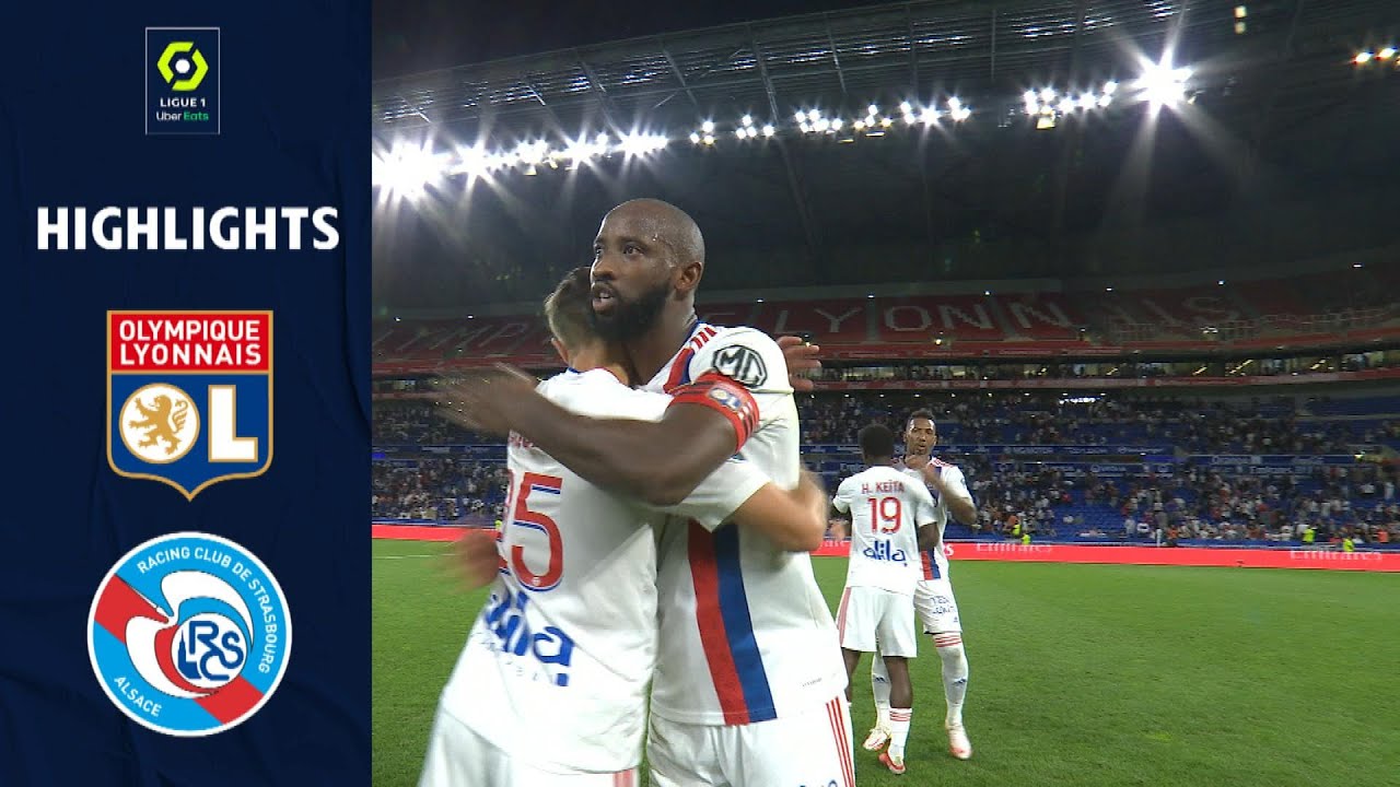 OLYMPIQUE LYONNAIS vs RC STRASBOURG ALSACE | Exciting 3-1 Match Highlights (Ligue 1 2021/2022) ⚽