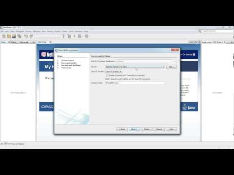 How to setup NetBeans for J2EE project