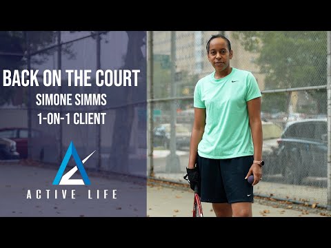 Back on the Court | Simone Simms | Active Life Rx Coaching Client