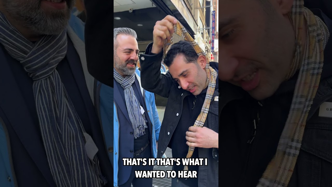 Would You Pay This Much for a Gold & Silver Burberry Scarf? ✨