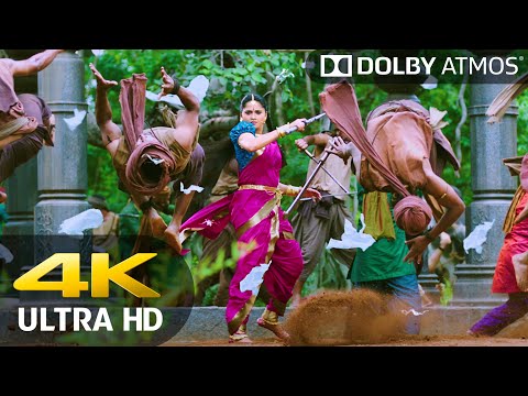 4K UHD ● Devsena vs Goons (Baahubali 2 - Hindi) ● Dolby Atmos
