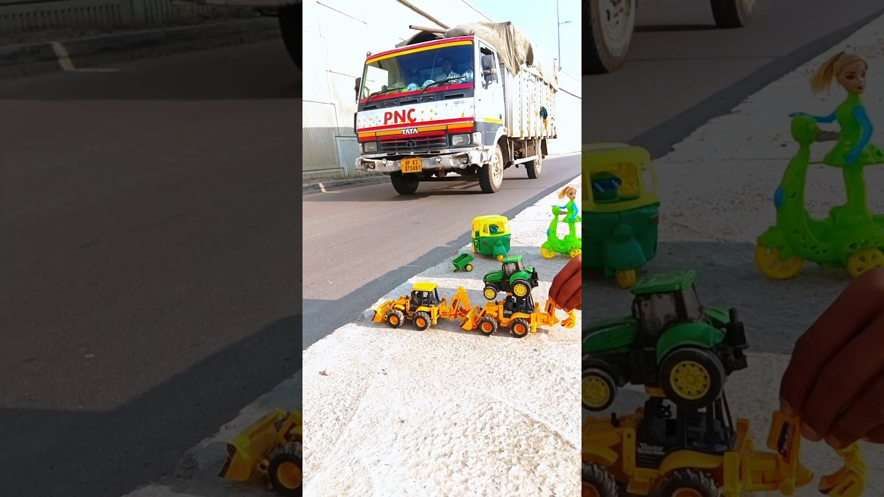 Mini Remote Control JCB vs Dumper Truck Review 🚧