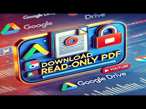 How to Download a Read-Only PDF from Google Drive | Quick & Easy Tutorial