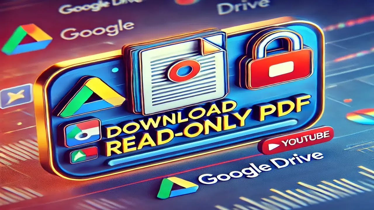 How to Download a Read-Only PDF from Google Drive | Step-by-Step Guide