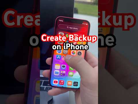 How to Backup Your iPhone! (Create iPhone Backup)