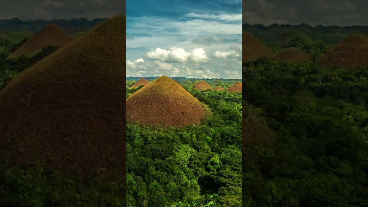 Chocolate Hills in Bohol, Philippines