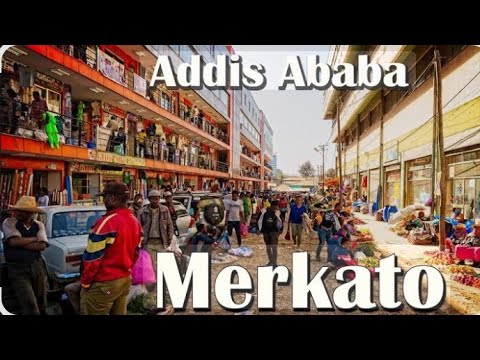 Exploring Africa's Largest Open-Air Market 🇪🇹
