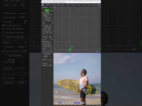 Object tracking in SynthEyes. #borisfx #vfx #syntheyes #matchmove