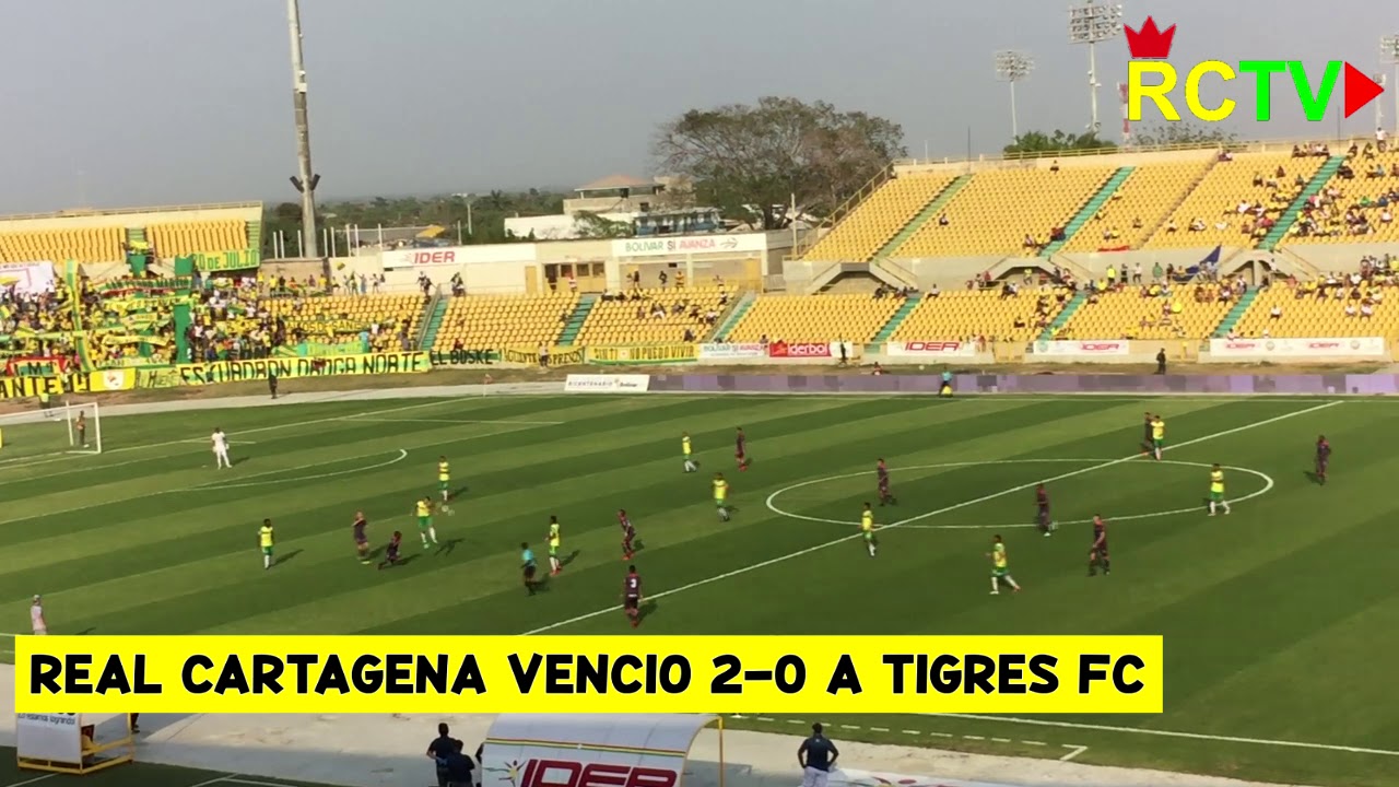 Real Cartagena vencio 2-0 a Tigres FC