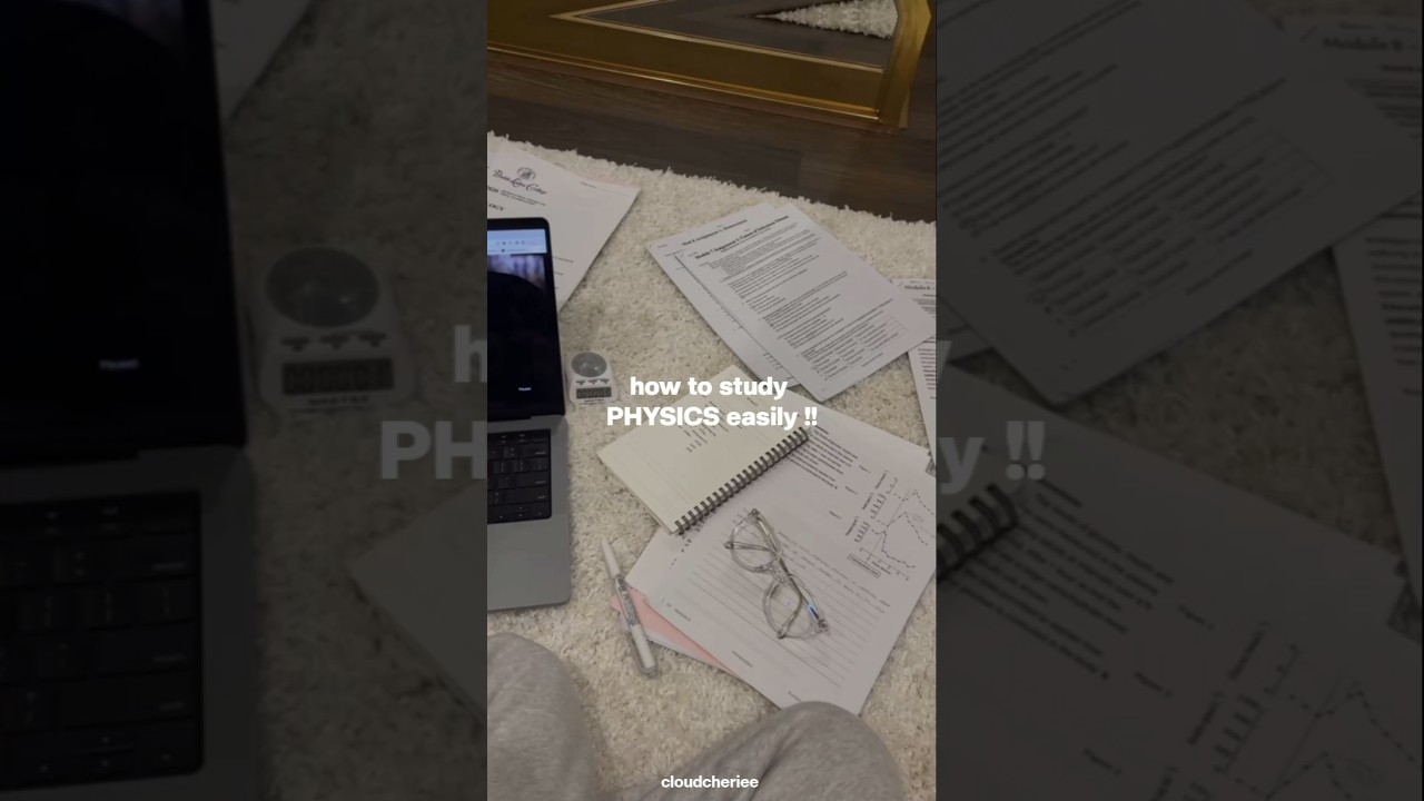 effective tips to study physics easily !! 🧠