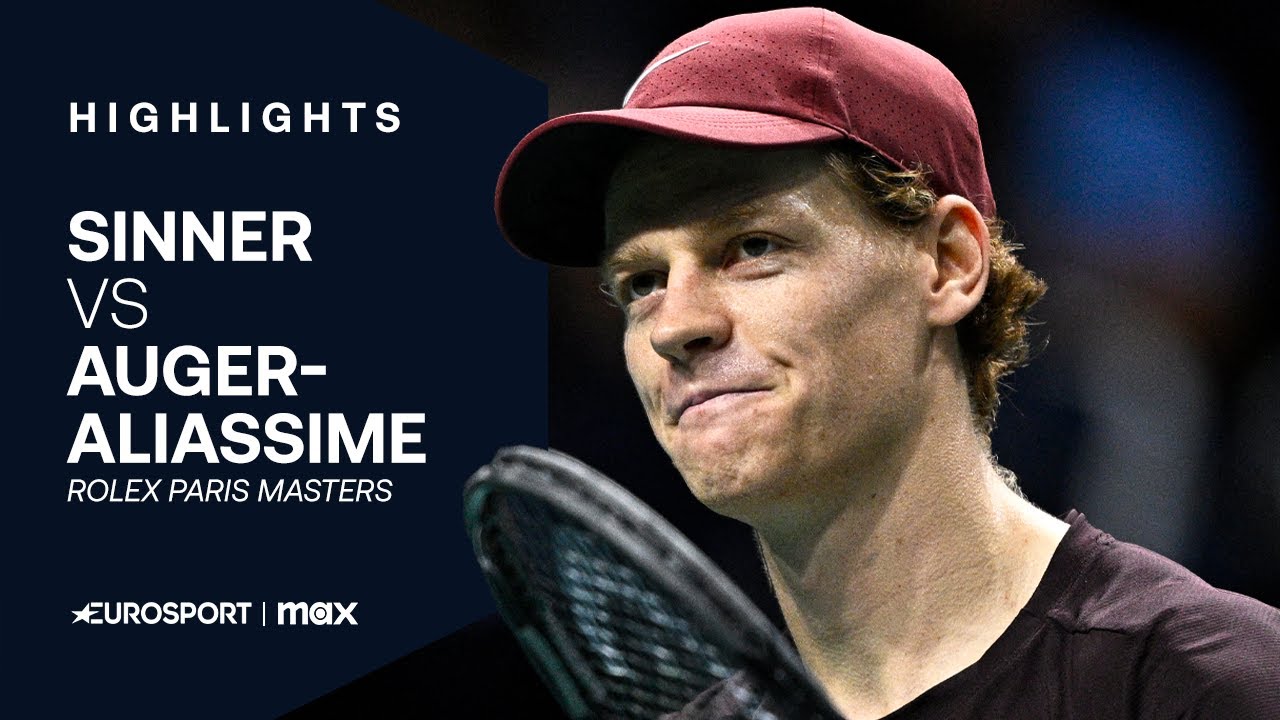 Jannik Sinner Domine le Rolex Paris Masters et Remporte son Cinquième Titre Masters 1000 🎾