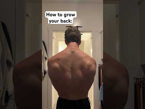 Bigger back = more pull-ups