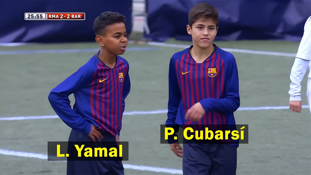 11 Lamine Yamal & Pau Cubarsí Shine at 11 ⚽