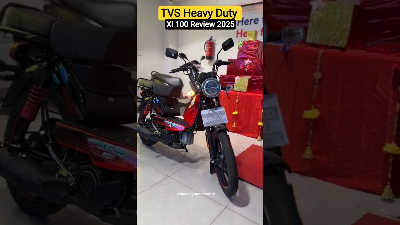 TVS XL 100 heavy duty new model 2025 | 2025 new update TVS XL 100 #tvsxl100