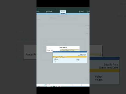 Tally Prime/Gst Bill Export In Pdf form in #tally #tallyprime #tallysolutions #shorts  #tallyupdate