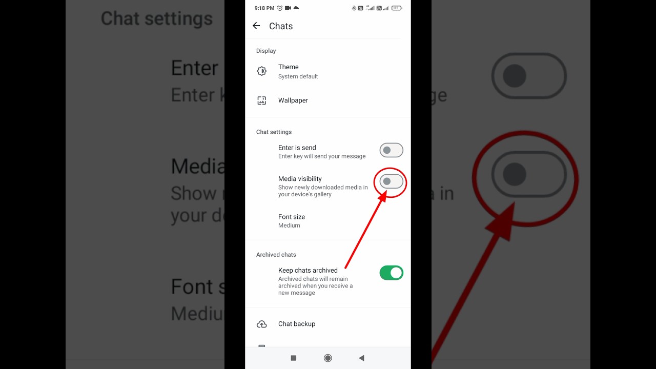 how to fix WhatsApp images not showing in gallery 2024 #shorts