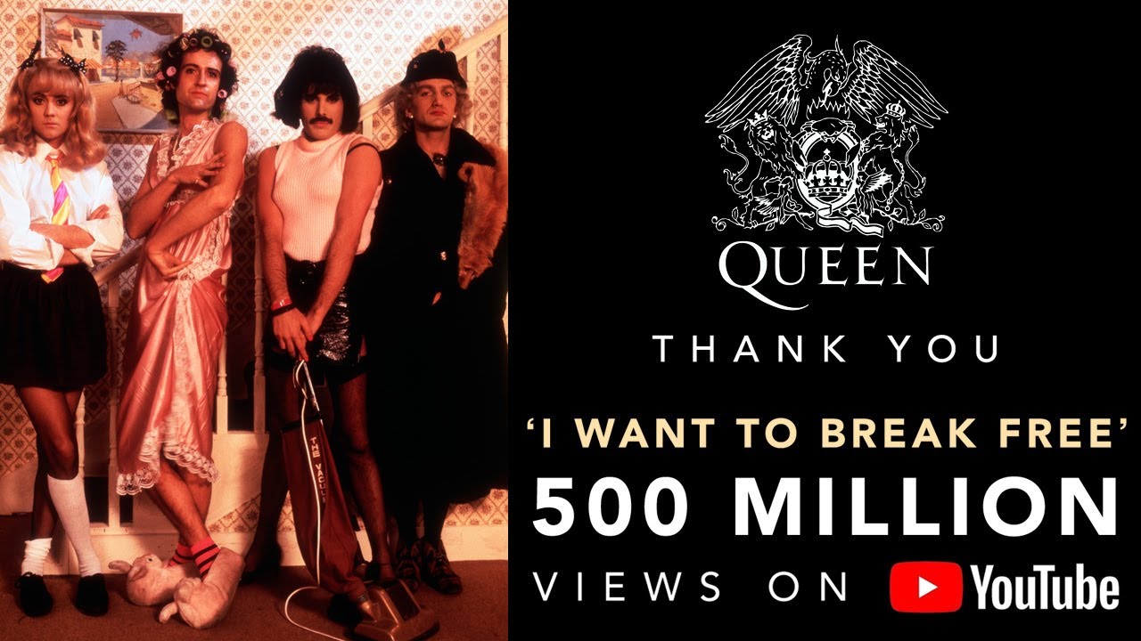 Queen - I Want To Break Free (Official Music Video) πΈ