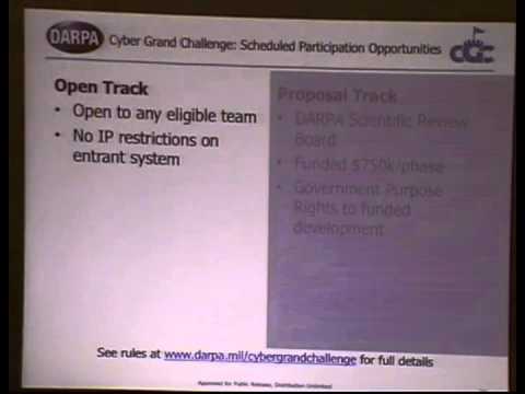ShmooCon 2014: Introducing DARPA's Cyber Grand Challenge