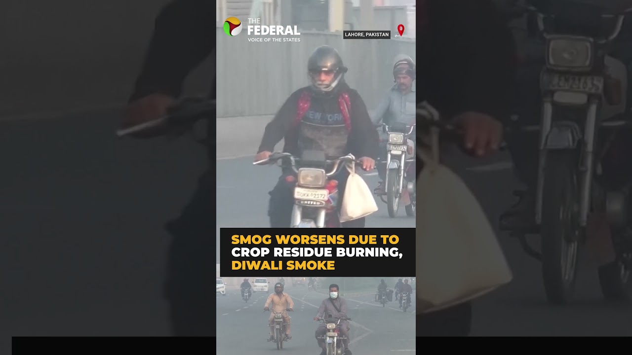 Lahore Suffers Severe Smog Crisis with AQI Soaring to 412 😷