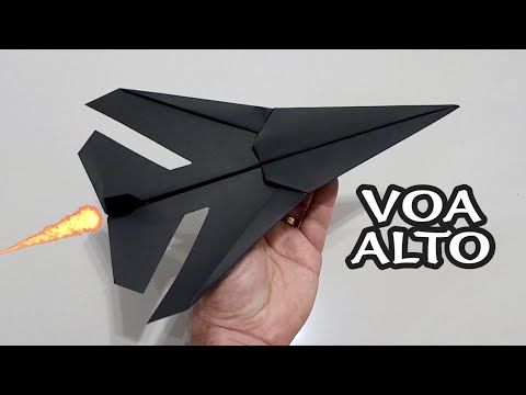 Fácil: Faça um Avião de Papel que Voa Longo 🚀